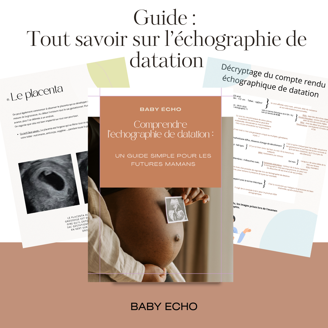 Pack 3 Guides + Calendrier de grossesse