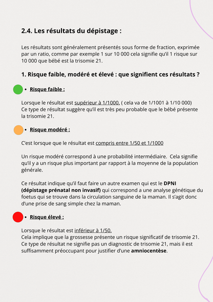 Tout Savoir sur l’Échographie du  1er Trimestre  et le  Dépistage de la  Trisomie 21